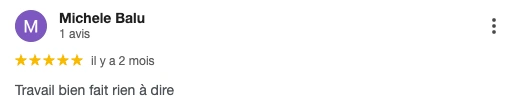 Avis client 5/5