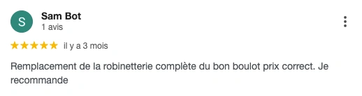 Avis client 5/5